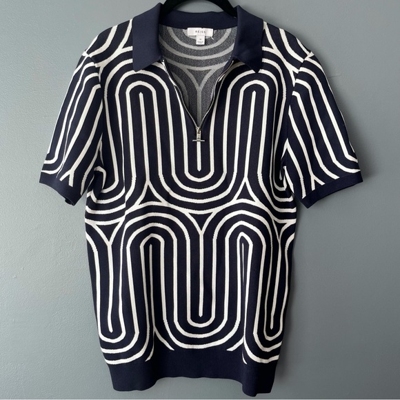 NWOT Reiss Maycross Quarter-Zip Polo - Picture 4 of 9